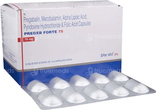 Pregeb Plus 75Mg Capsule 10